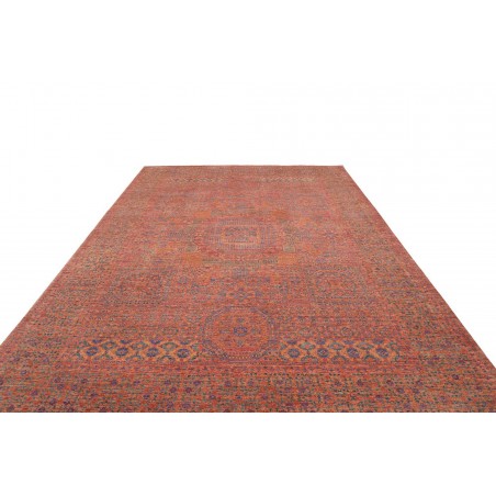 Tappeto Mamlouk Pakistan bianco arancione 272x377