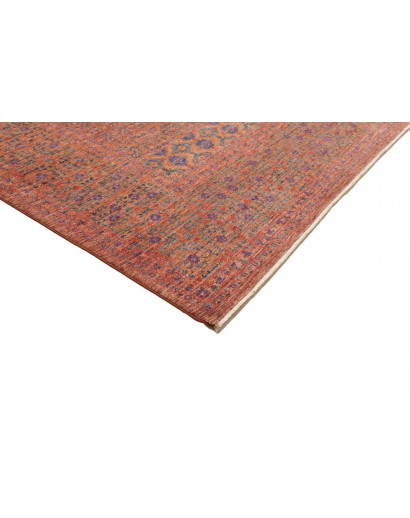 Tappeto Mamlouk Pakistan bianco arancione 272x377