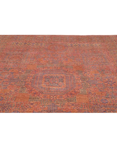 Tappeto Mamlouk Pakistan bianco arancione 272x377