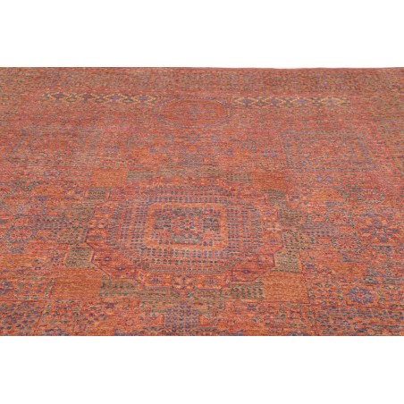 Tappeto Mamlouk Pakistan bianco arancione 272x377