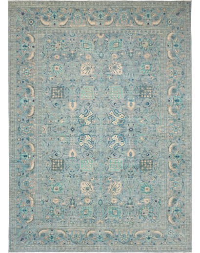 Tappeto Zigler Extra Fine Pakistan azzurro grigio 271x369