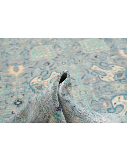 Tappeto Zigler Extra Fine Pakistan azzurro grigio 271x369