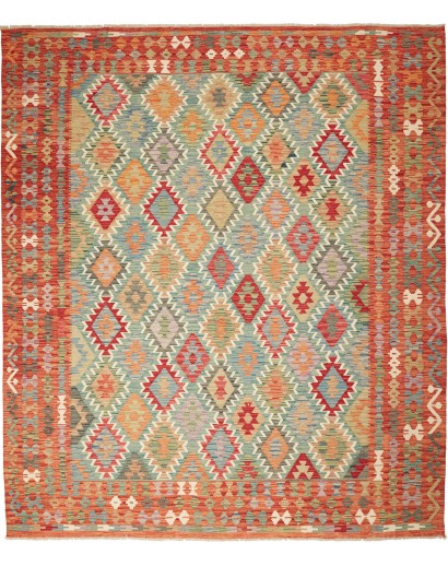 Tappeto Kilim Afghanistan marrone 254x293