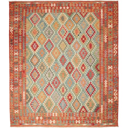 Tappeto Kilim Afghanistan marrone 254x293