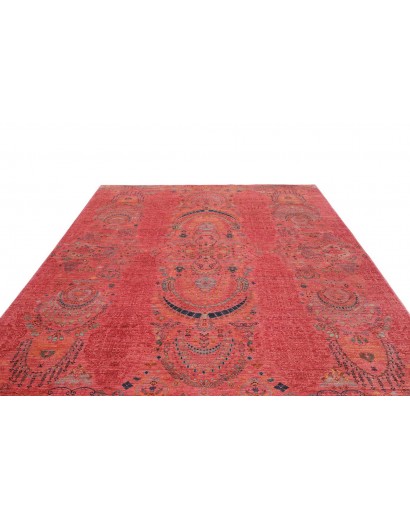Tappeto Shahi Fine Pakistan rosso arancione 250x309