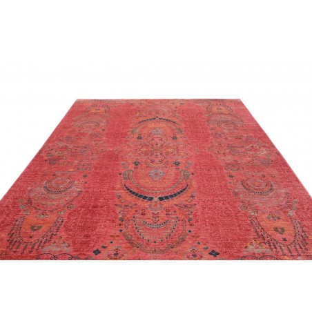 Tappeto Shahi Fine Pakistan rosso arancione 250x309