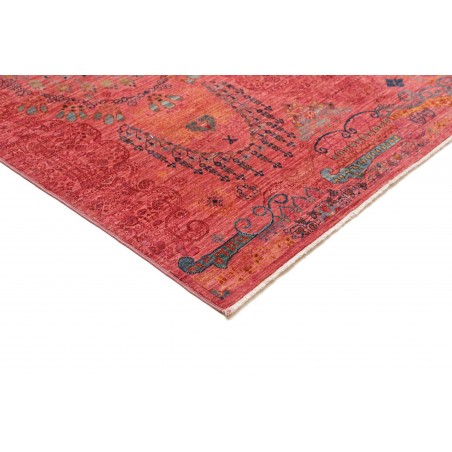 Tappeto Shahi Fine Pakistan rosso arancione 250x309