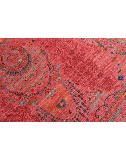 Tappeto Shahi Fine Pakistan rosso arancione 250x309