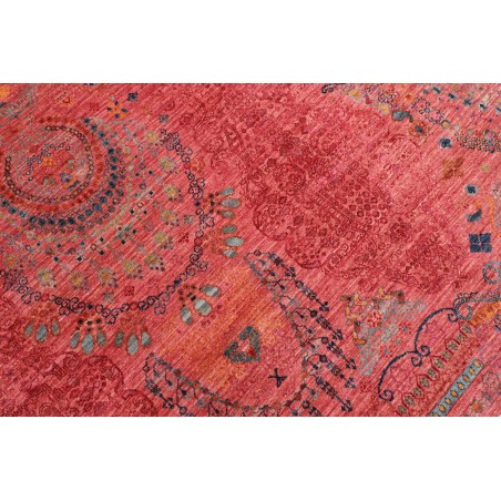Tappeto Shahi Fine Pakistan rosso arancione 250x309
