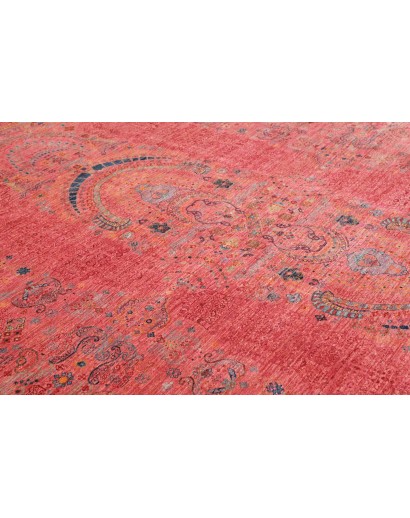 Tappeto Shahi Fine Pakistan rosso arancione 250x309