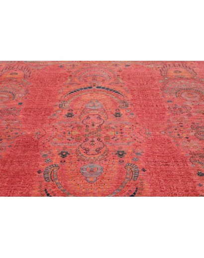 Tappeto Shahi Fine Pakistan rosso arancione 250x309