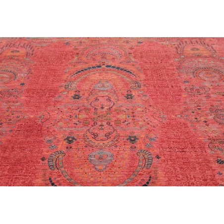 Tappeto Shahi Fine Pakistan rosso arancione 250x309