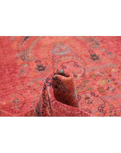 Tappeto Shahi Fine Pakistan rosso arancione 250x309