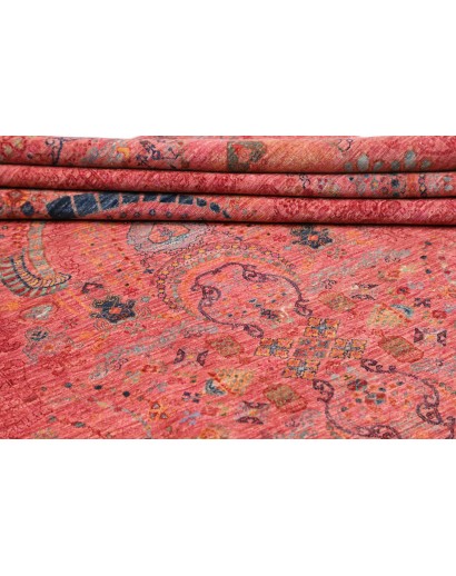 Tappeto Shahi Fine Pakistan rosso arancione 250x309