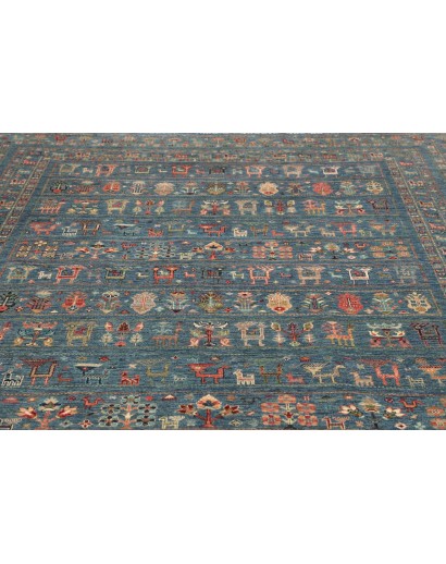 Tappeto Rubin Pakistan azzurro marrone 248x347