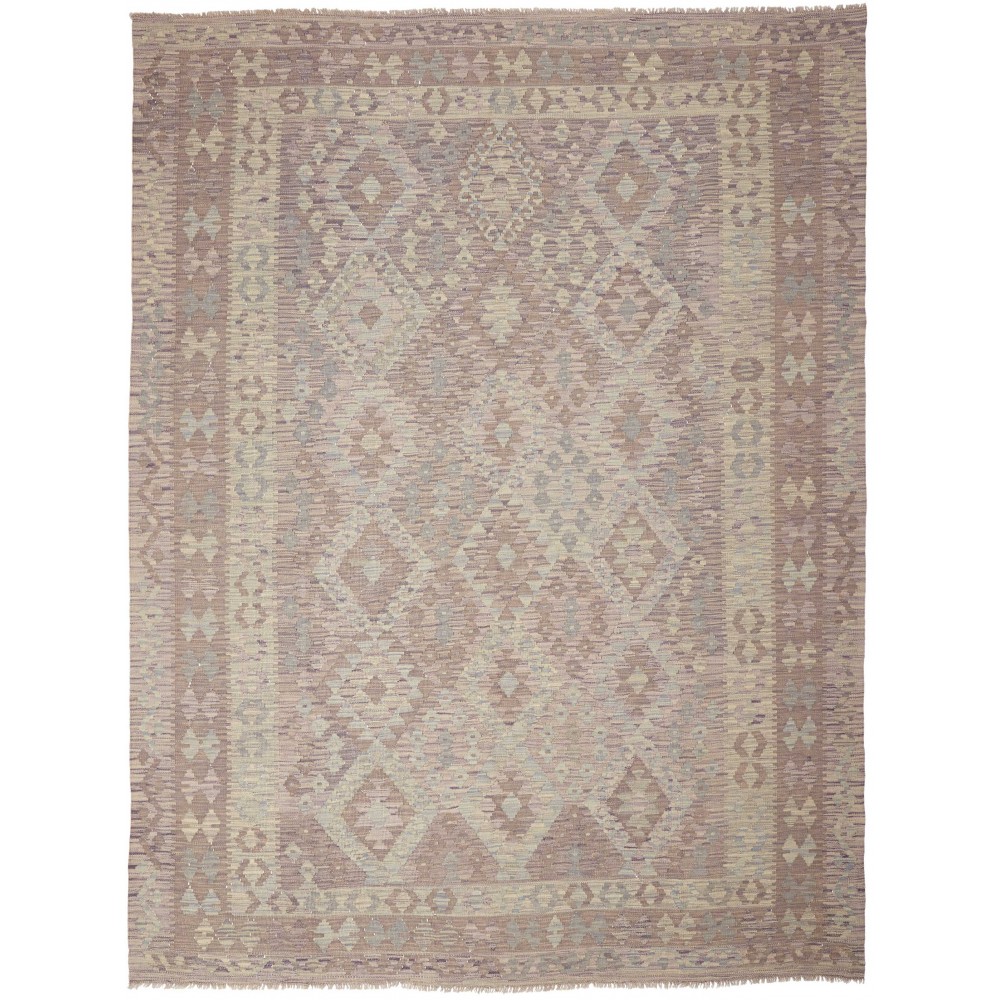 Tappeto Kilim Afghanistan marrone 209x278