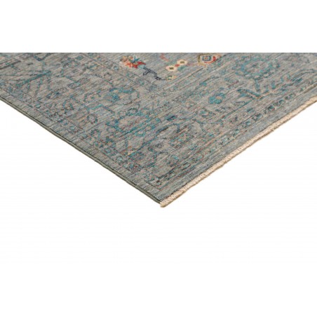 Tappeto Tribal Pakistan azzurro 195x241