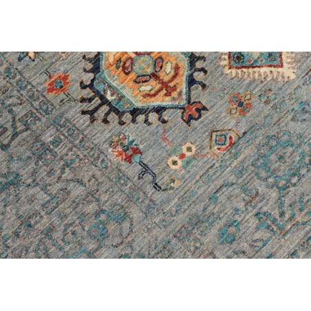 Tappeto Tribal Pakistan azzurro 195x241