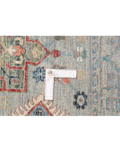 Tappeto Tribal Pakistan azzurro 195x241