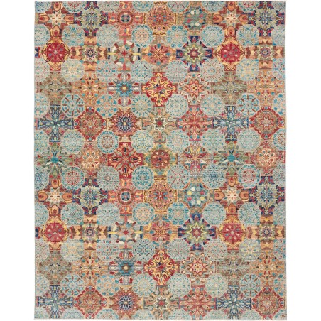 Tappeto Shahi Fine Pakistan marrone grigio 244x300