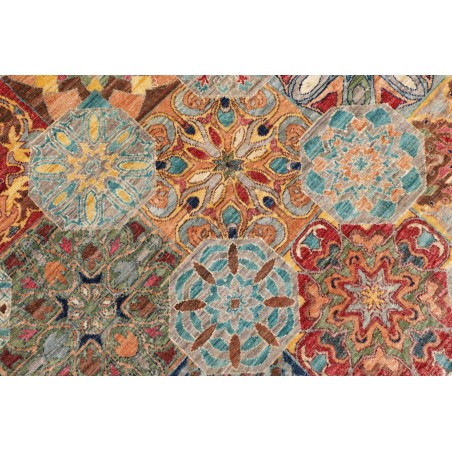 Tappeto Shahi Fine Pakistan marrone grigio 244x300