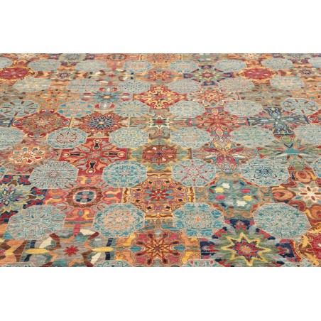 Tappeto Shahi Fine Pakistan marrone grigio 244x300