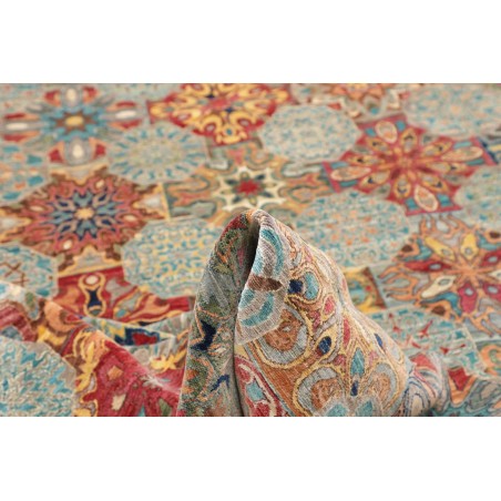 Tappeto Shahi Fine Pakistan marrone grigio 244x300