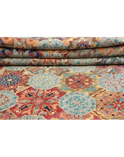 Tappeto Shahi Fine Pakistan marrone grigio 244x300