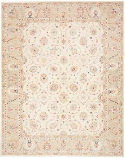 Tappeto Zigler Fine Pakistan giallo bianco 241x306