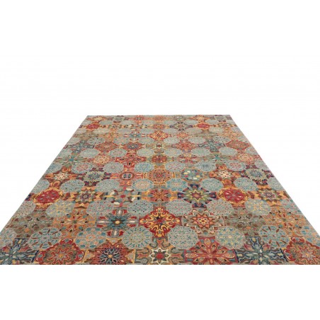 Tappeto Shahi Fine Pakistan marrone grigio 239x307