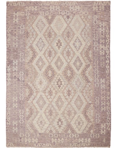 Tappeto Kilim Afghanistan azzurro 210x288