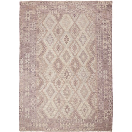 Tappeto Kilim Afghanistan azzurro 210x288