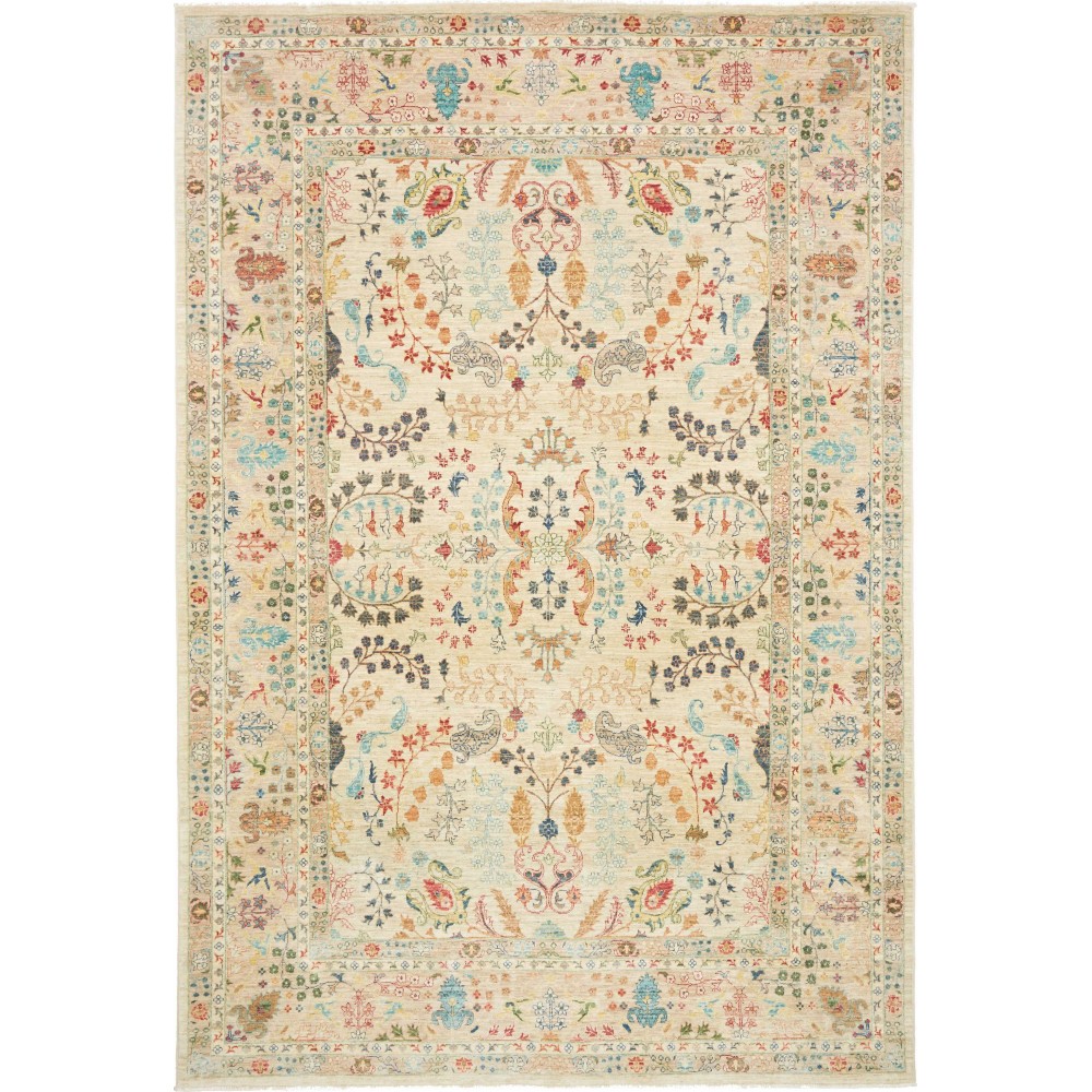 Tappeto Shahi Fine Pakistan giallo marrone 204x305