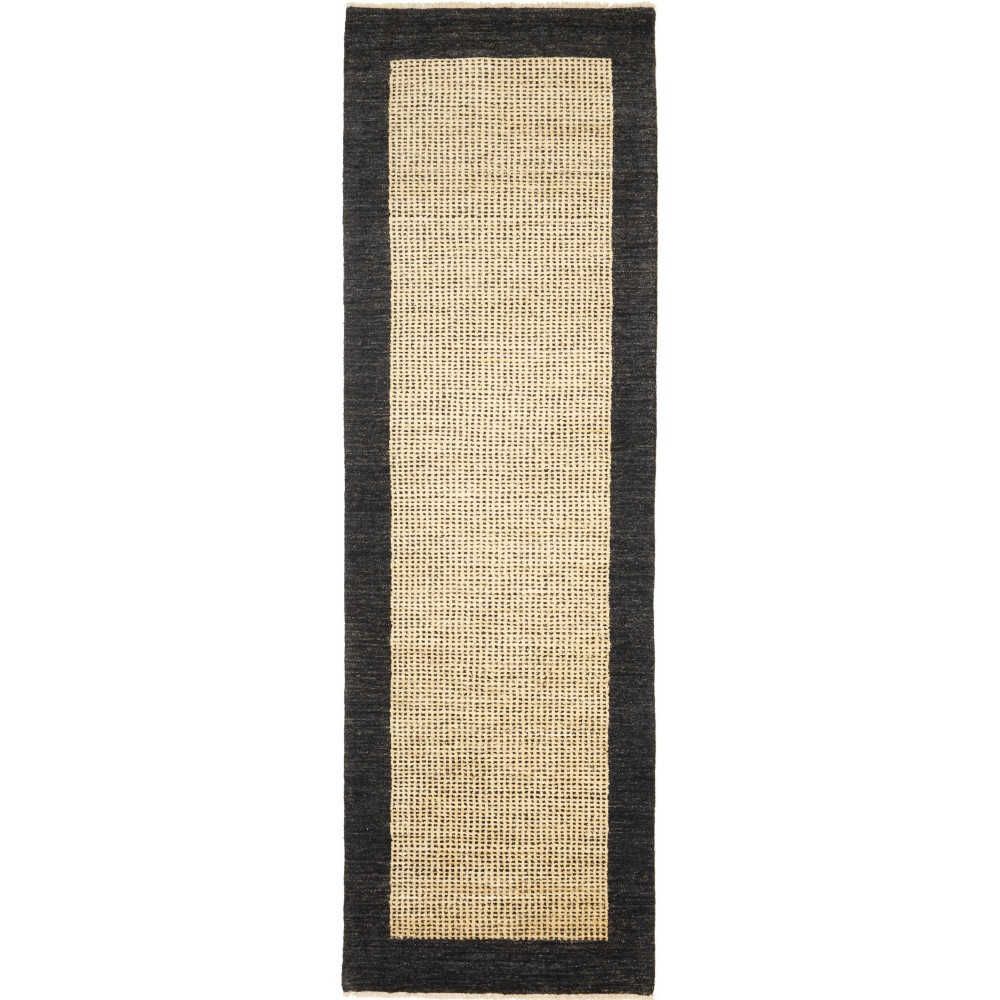 Tappeto Shayan Pakistan grigio giallo 73x300 Tappeto Shayan Pakistan grigio giallo 73x300