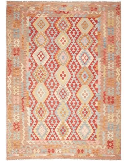 Tappeto Kilim Afghanistan marrone 212x285