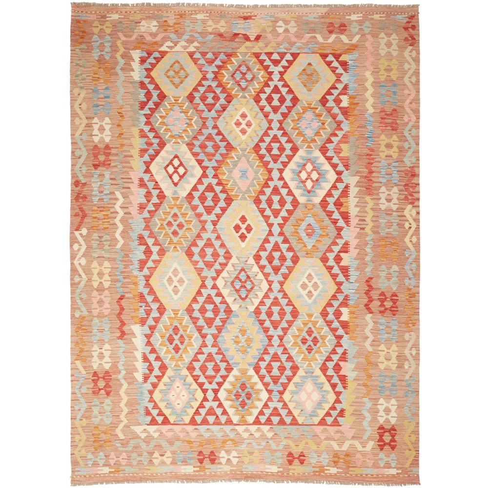 Tappeto Kilim Afghanistan marrone 212x285