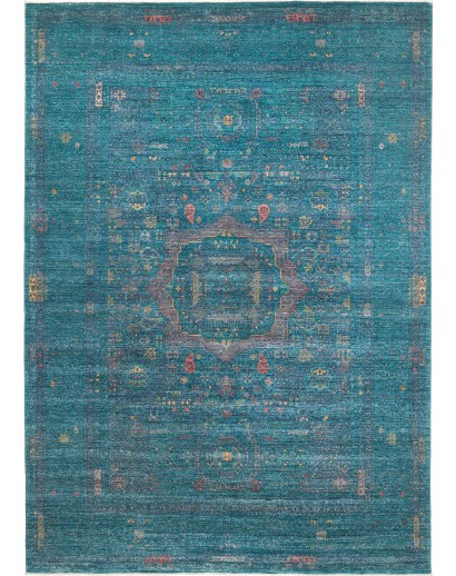 Tappeto Mamlouk Pakistan azzurro beige 210x294