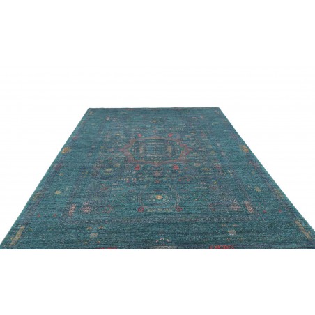 Tappeto Mamlouk Pakistan azzurro beige 210x294