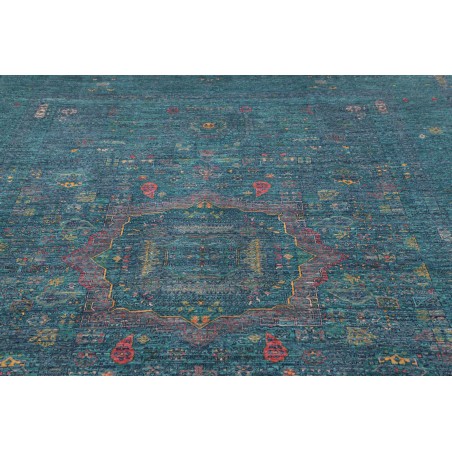 Tappeto Mamlouk Pakistan azzurro beige 210x294