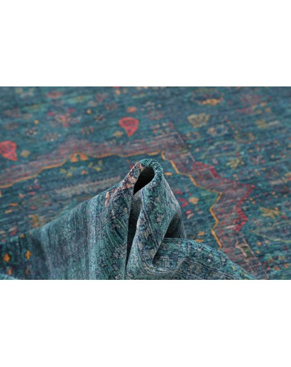 Tappeto Mamlouk Pakistan azzurro beige 210x294