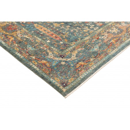 Tappeto Shahi Fine Pakistan azzurro marrone 205x288