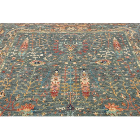 Tappeto Shahi Fine Pakistan azzurro marrone 205x288