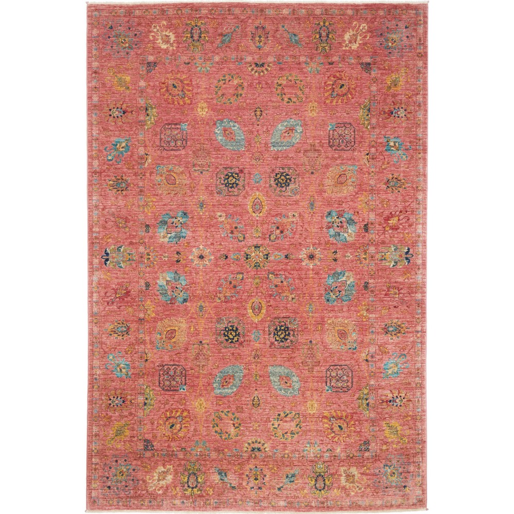 Tappeto Shahi Fine Pakistan rosso beige 200x297