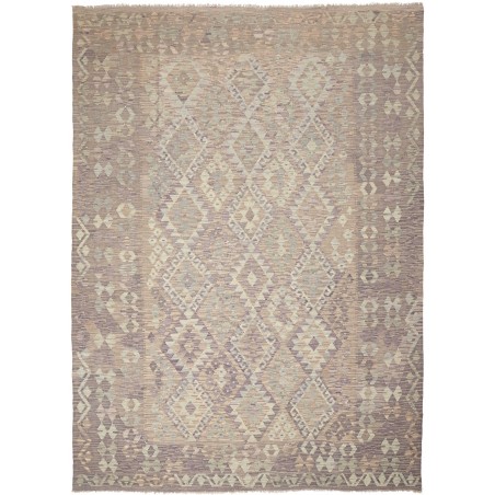 Tappeto Kilim Afghanistan azzurro marrone 213x289