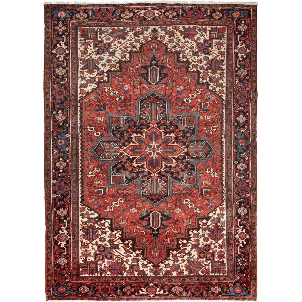 Tappeto Gorawan Persia marrone blu 240x330 Tappeto Gorawan Persia marrone blu 240x330