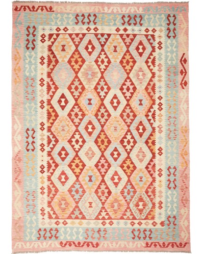 Tappeto Kilim Afghanistan giallo 208x288