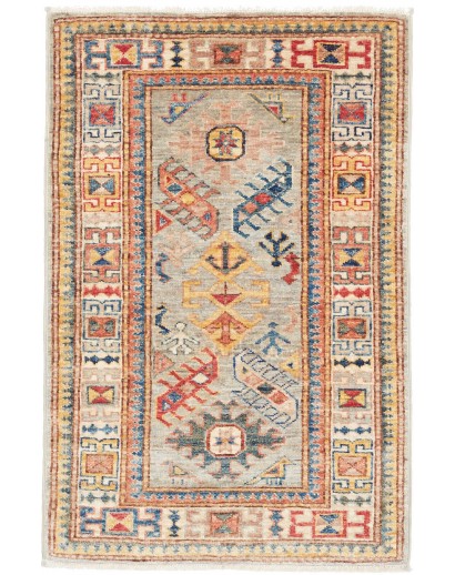 Tappeto Kazak Fine Pakistan marrone 66x99