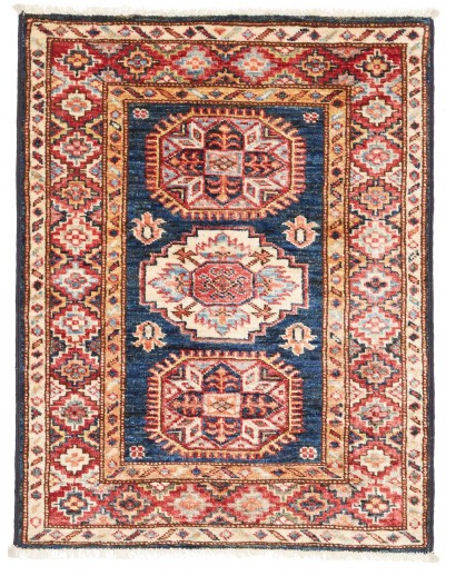 Tappeto Kazak Fine Pakistan marrone grigio 63x81