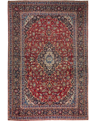 Tappeto Ardakan Persia verde beige 255x380
