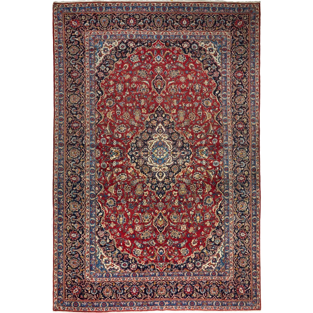 Tappeto Ardakan Persia verde beige 255x380 Tappeto Ardakan Persia verde beige 255x380